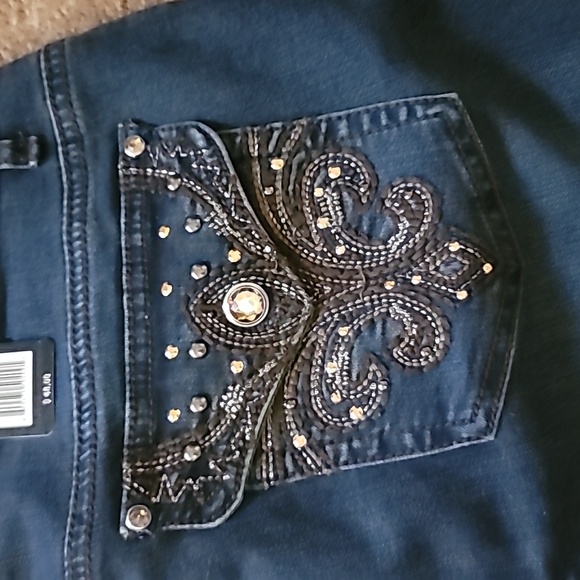 Ladies dark denim jeans - Picture 4 of 5